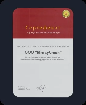 Лицензия Mitsubishi